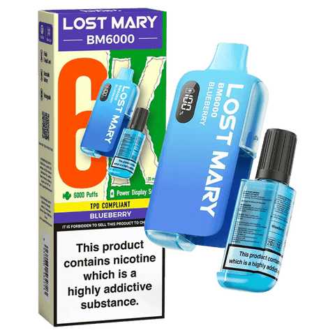 Buy Bulk Wholesale Lost Mary BM6000 Disposable Vape Box of 5 - vapesourceuk