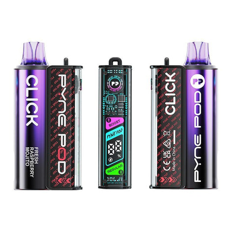 Pyne Pod Click 10K Starter Kit Box of 5 - #Simbavapeswholesale#