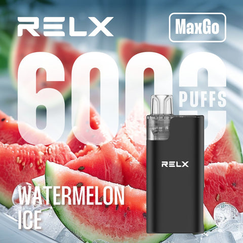 Buy Bulk Wholesale Relx Max Go 6000 Disposable Vape Box of 5 - vapesourceuk