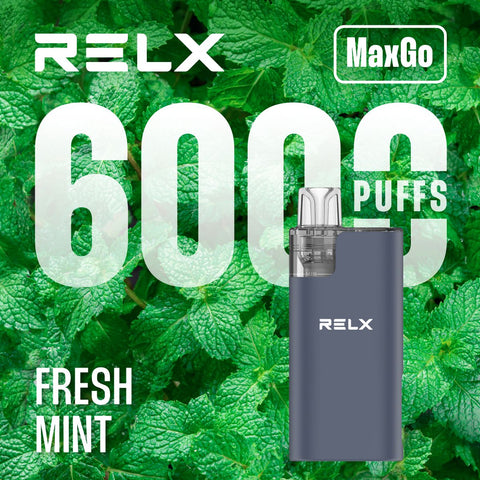 Buy Bulk Wholesale Relx Max Go 6000 Disposable Vape Box of 5 - vapesourceuk