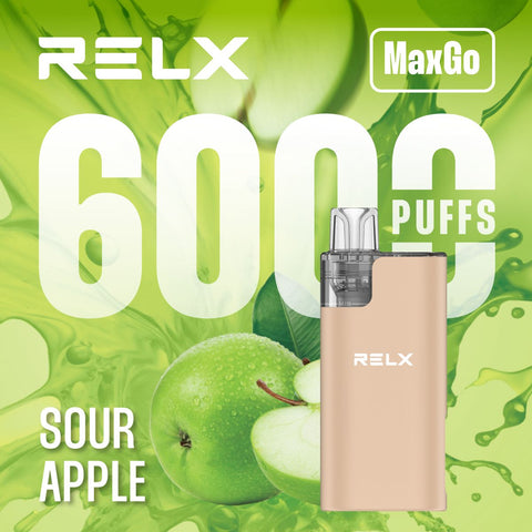 Buy Bulk Wholesale Relx Max Go 6000 Disposable Vape Box of 5 - vapesourceuk