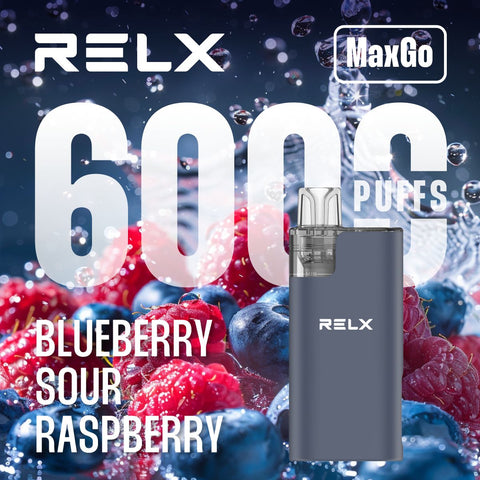 Buy Bulk Wholesale Relx Max Go 6000 Disposable Vape Box of 5 - vapesourceuk