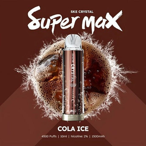 Buy Bulk Wholesale SKE Crystal Super Max 4500 Disposable Pod Device Pack of 10 - vapesourceuk