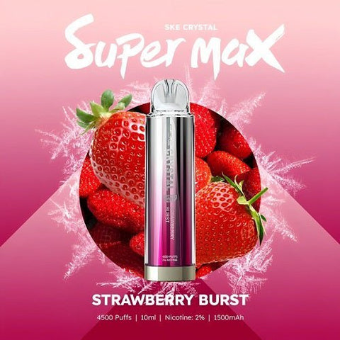 Buy Bulk Wholesale SKE Crystal Super Max 4500 Disposable Pod Device Pack of 10 - vapesourceuk