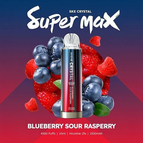Buy Bulk Wholesale SKE Crystal Super Max 4500 Disposable Pod Device Pack of 10 - vapesourceuk