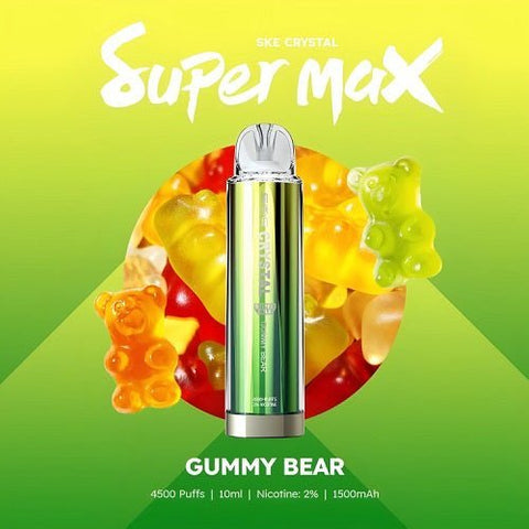 Buy Bulk Wholesale SKE Crystal Super Max 4500 Disposable Pod Device Pack of 10 - vapesourceuk