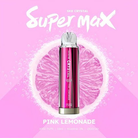 Buy Bulk Wholesale SKE Crystal Super Max 4500 Disposable Pod Device Pack of 10 - vapesourceuk