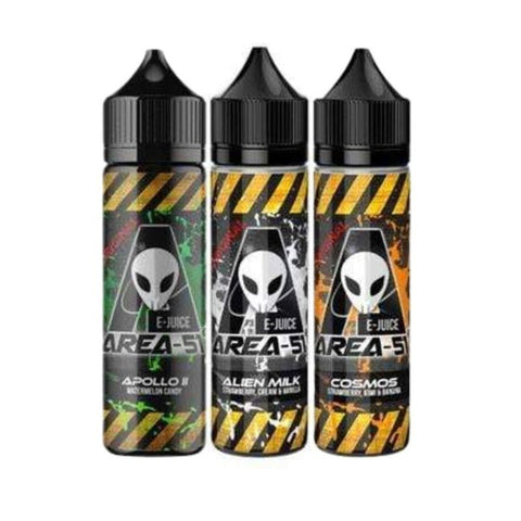 Buy Bulk Wholesale Area 51 50ml Shortfill - vapesourceuk