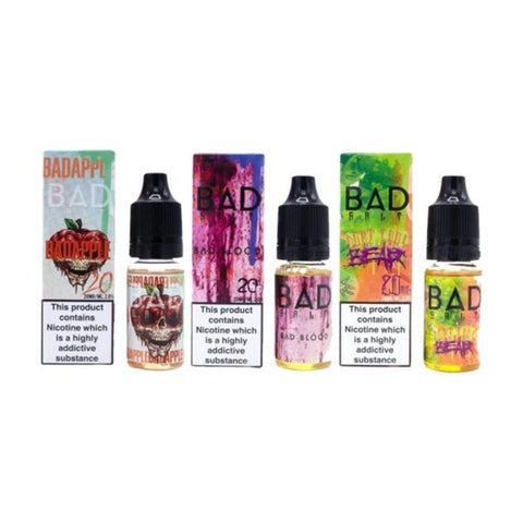 Buy Bulk Wholesale Bad Drip 10ml Nic Salt (Pack of 10) - vapesourceuk