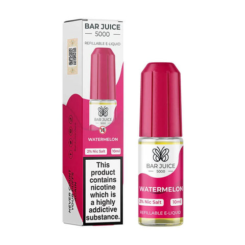 Buy Bulk Wholesale Bar Juice 5000 Nic Salts 10ml Box of 10 - vapesourceuk