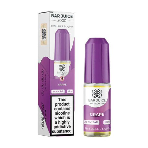 Buy Bulk Wholesale Bar Juice 5000 Nic Salts 10ml Box of 10 - vapesourceuk