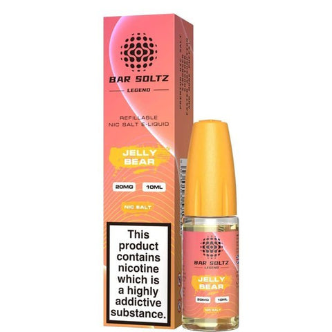 Buy Bulk Wholesale Bar Soltz Legend Nic Salts 10ml E - liquids - Box of 10 - vapesourceuk