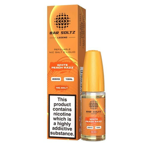 Buy Bulk Wholesale Bar Soltz Legend Nic Salts 10ml E - liquids - Box of 10 - vapesourceuk