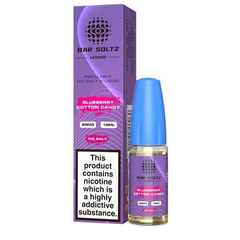Buy Bulk Wholesale Bar Soltz Legend Nic Salts 10ml E - liquids - Box of 10 - vapesourceuk