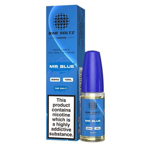 Buy Bulk Wholesale Bar Soltz Legend Nic Salts 10ml E - liquids - Box of 10 - vapesourceuk