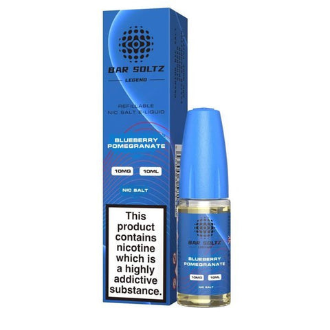 Buy Bulk Wholesale Bar Soltz Legend Nic Salts 10ml E - liquids - Box of 10 - vapesourceuk