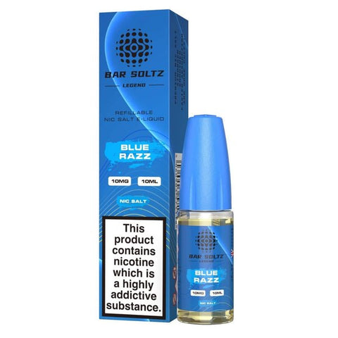 Buy Bulk Wholesale Bar Soltz Legend Nic Salts 10ml E - liquids - Box of 10 - vapesourceuk