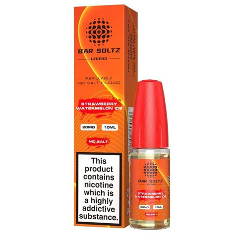 Buy Bulk Wholesale Bar Soltz Legend Nic Salts 10ml E - liquids - Box of 10 - vapesourceuk