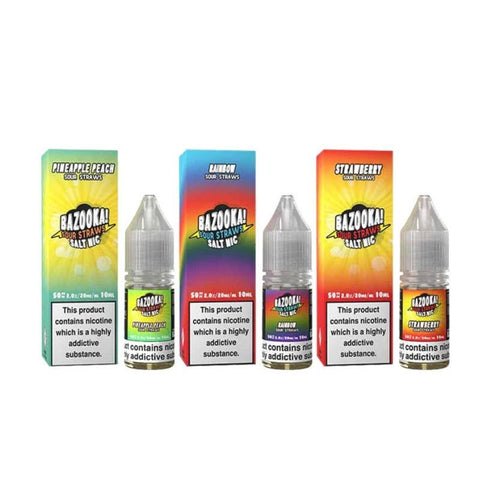 Buy Bulk Wholesale Bazooka 10ml Nic Salt (Pack of 10) - vapesourceuk