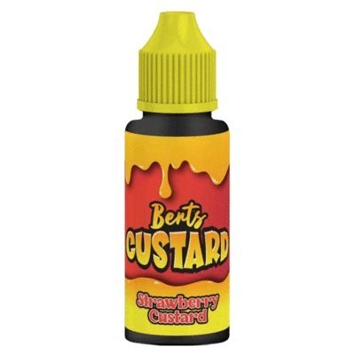 Buy Bulk Wholesale Bert Custard 100ml Shortfill - vapesourceuk
