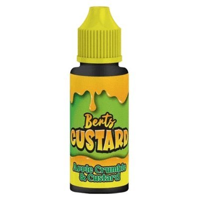 Buy Bulk Wholesale Bert Custard 100ml Shortfill - vapesourceuk