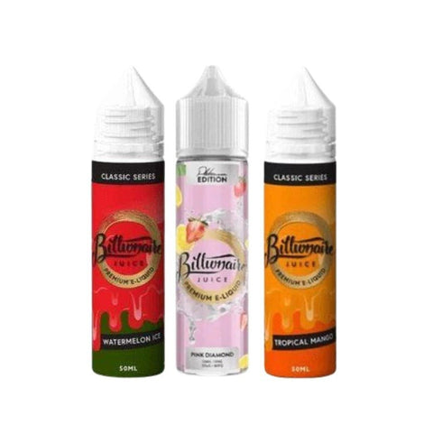 Buy Bulk Wholesale Billionaire 50ml Shortfill - vapesourceuk