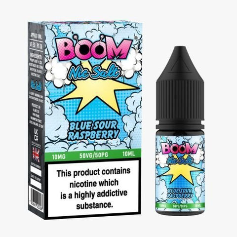 Buy Bulk Wholesale Boom Nic Salts 10ml E - liquids - Box of 5 - vapesourceuk