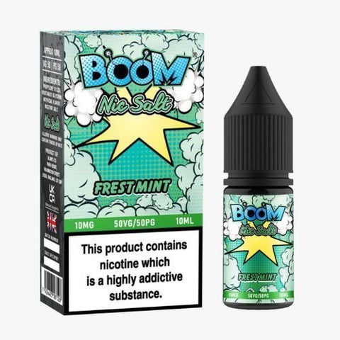 Buy Bulk Wholesale Boom Nic Salts 10ml E - liquids - Box of 5 - vapesourceuk