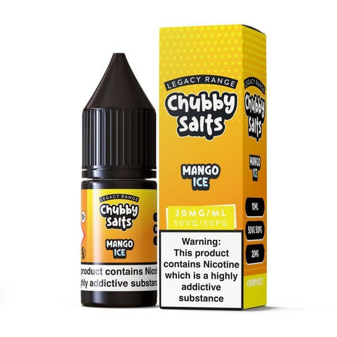 Chubby Salt 10ml E-liquids Nic Salts - Box of 10 - vapesourceuk