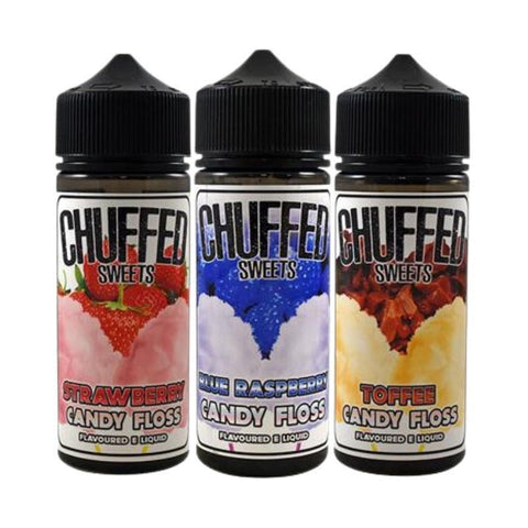 Buy Bulk Wholesale Chuffed Sweets Candy Floss 100ML Shortfill - vapesourceuk