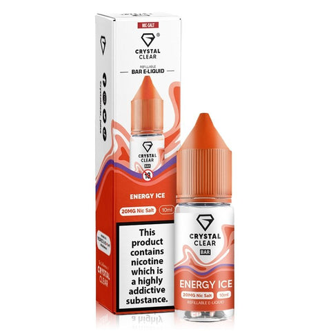 Buy Bulk Wholesale Crystal Clear Nic Salts 10ml - Pack of 10 - vapesourceuk
