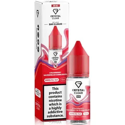 Buy Bulk Wholesale Crystal Clear Nic Salts 10ml - Pack of 10 - vapesourceuk