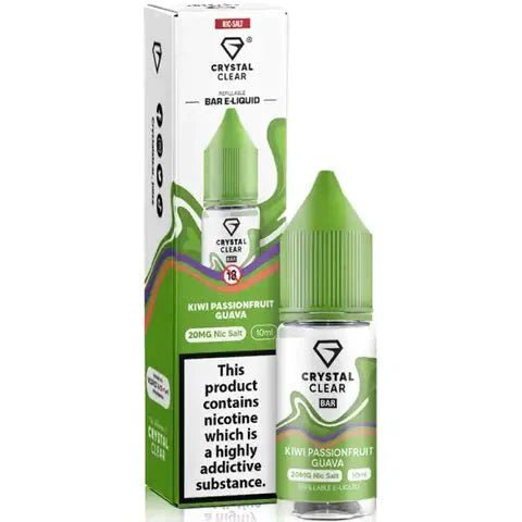 Buy Bulk Wholesale Crystal Clear Nic Salts 10ml - Pack of 10 - vapesourceuk