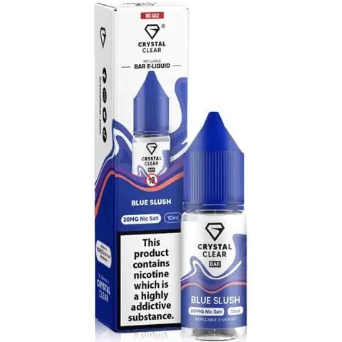 Buy Bulk Wholesale Crystal Clear Nic Salts 10ml - Pack of 10 - vapesourceuk