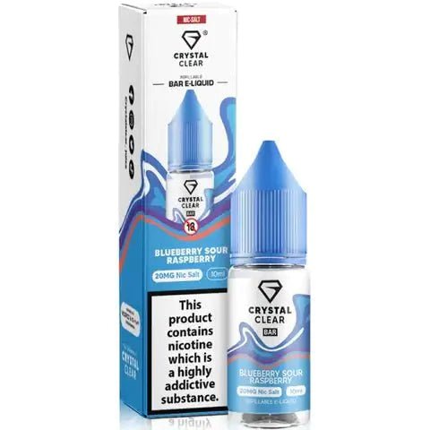 Buy Bulk Wholesale Crystal Clear Nic Salts 10ml - Pack of 10 - vapesourceuk