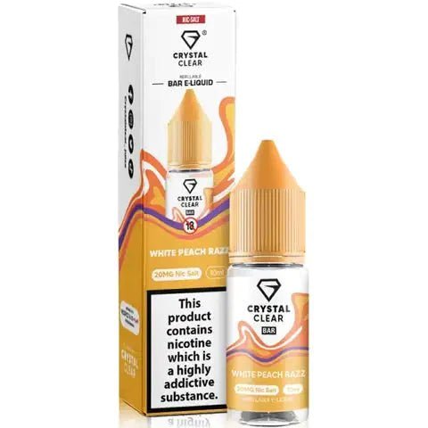 Buy Bulk Wholesale Crystal Clear Nic Salts 10ml - Pack of 10 - vapesourceuk