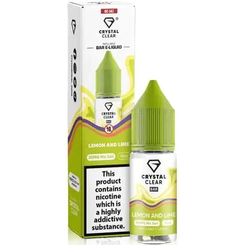 Buy Bulk Wholesale Crystal Clear Nic Salts 10ml - Pack of 10 - vapesourceuk