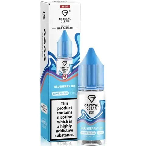 Buy Bulk Wholesale Crystal Clear Nic Salts 10ml - Pack of 10 - vapesourceuk