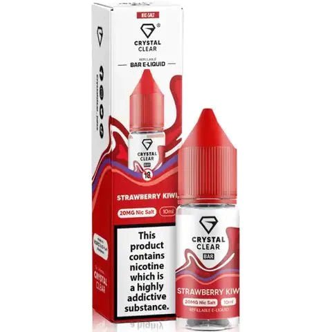 Buy Bulk Wholesale Crystal Clear Nic Salts 10ml - Pack of 10 - vapesourceuk