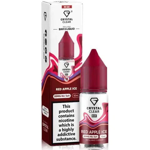 Buy Bulk Wholesale Crystal Clear Nic Salts 10ml - Pack of 10 - vapesourceuk