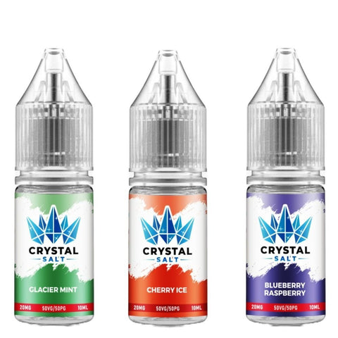 Buy Bulk Wholesale Crystal Salt 10ml Nic Salts E - Liquids - Pack of 5 - vapesourceuk