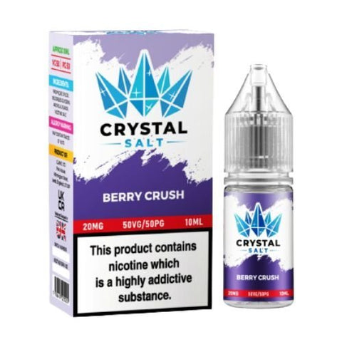 Buy Bulk Wholesale Crystal Salt 10ml Nic Salts E - Liquids - Pack of 5 - vapesourceuk