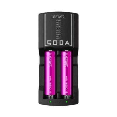 Buy Bulk Wholesale EFEST SODA DUAL BATTERY CHARGER - vapesourceuk
