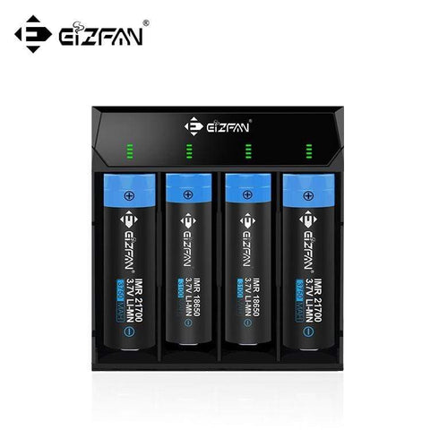 Buy Bulk Wholesale EIZFAN - NC4 - QUARD BATTERY CHARGER - vapesourceuk