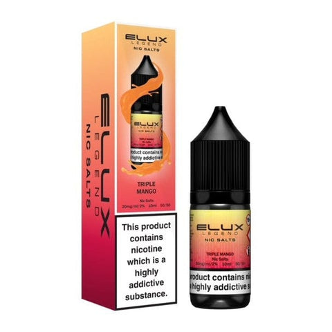 Elux Legend Nic Salts - 10ml E-liquids - Box of 10 - vapesourceuk