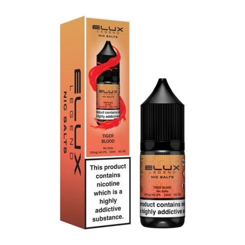 Buy Bulk Wholesale Elux Legend Nic Salts 10ml Box of 10 - vapesourceuk