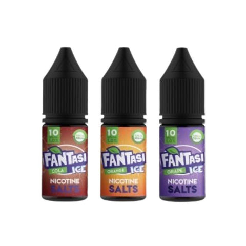 Buy Bulk Wholesale Fantasi Ice 10ML Nic Salt (Pack of 10) - vapesourceuk