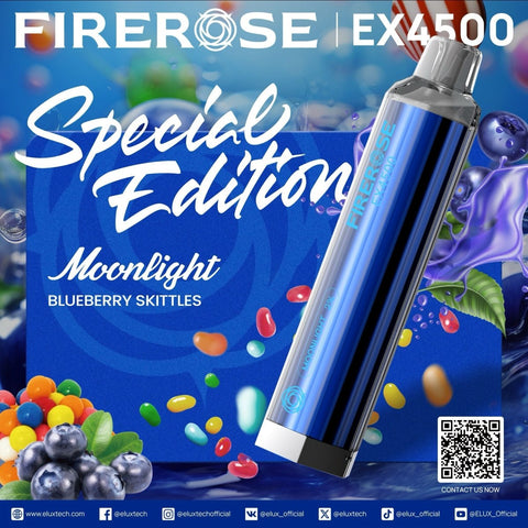 Buy Bulk Wholesale Firerose 4500 Puffs Special Edition Disposable Vape (Box of 10) - vapesourceuk