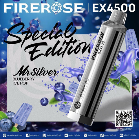 Buy Bulk Wholesale Firerose 4500 Puffs Special Edition Disposable Vape (Box of 10) - vapesourceuk