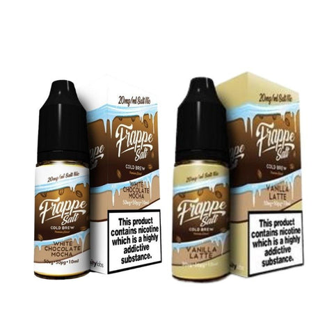 Buy Bulk Wholesale Frappe 10ML Nic Salt (Pack of 10) - vapesourceuk